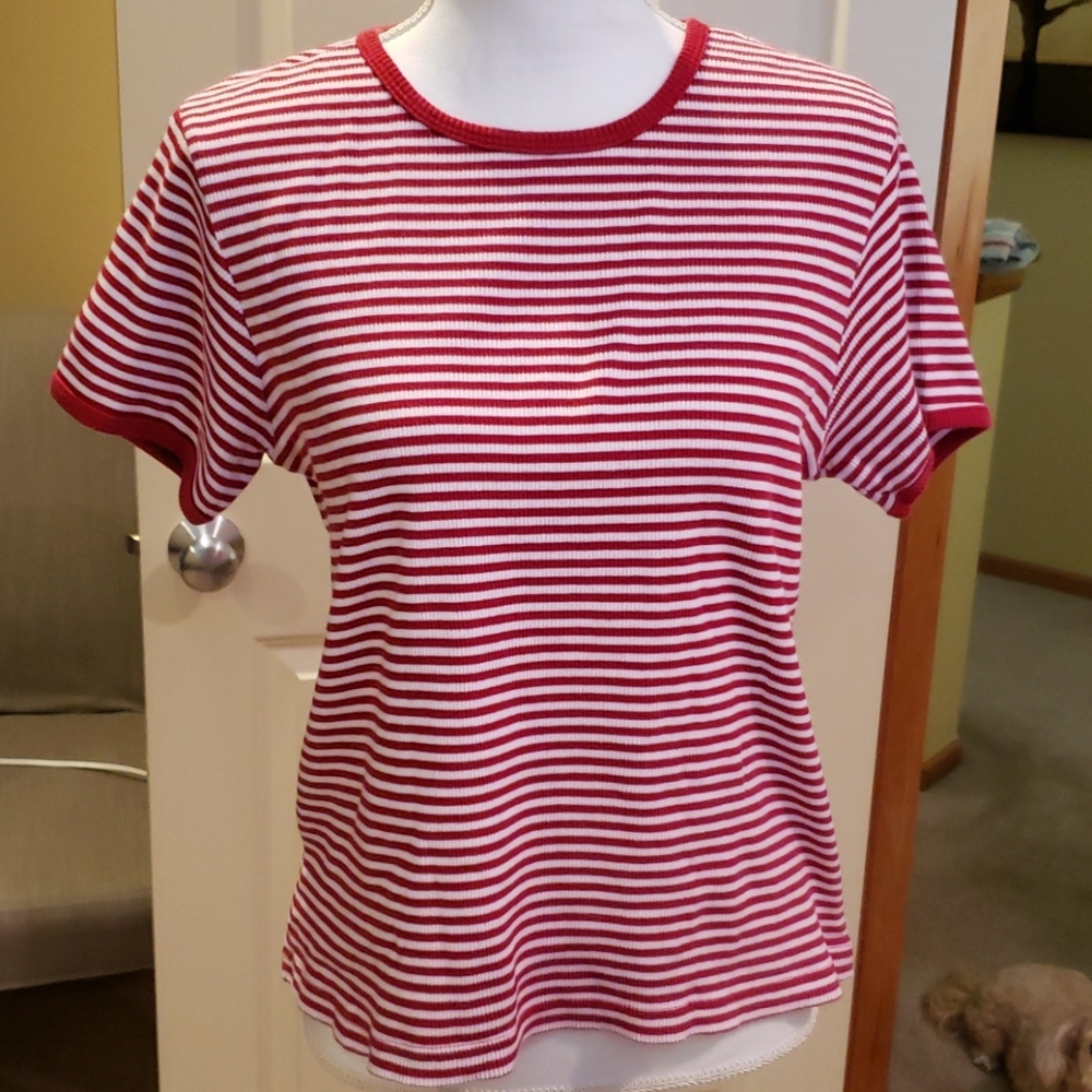 L.L. Bean striped top